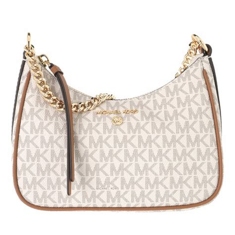 michael kors sm chain pouchette|Michael Kors leather chain link.